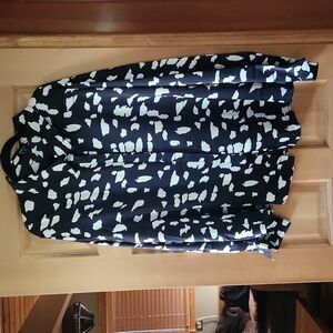 Boohoo plus animal print satin shirt nwot size 22
